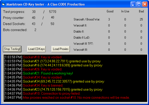 This is the first screenshot of Maelstrom that I could find. It was right around the first week of development. As you can see, the title bar was present, and color scheme was non-existent. Along with the standard buttons, the theme is very distinguishable from modern versions except for the rich text box on the bottom with its color scheme.