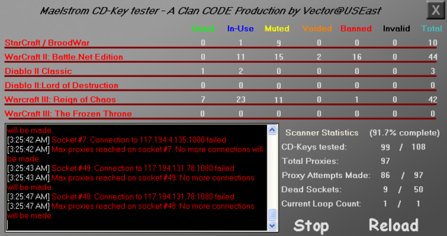 This version of Maelstrom changed the color of the title and the divider between products.